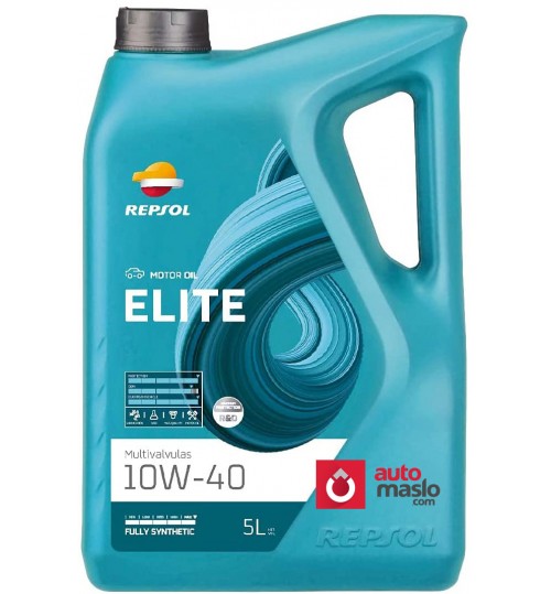 REPSOL ELITE MULTIVALVULAS 10W40, 5л